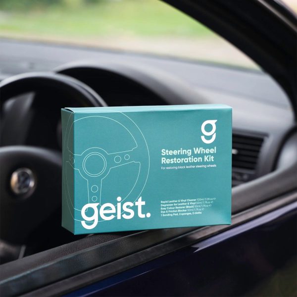 Steering Wheel Restoration Kit - zestaw do renowacji skórzanych kierownic – kolor czarny - obrazek 3